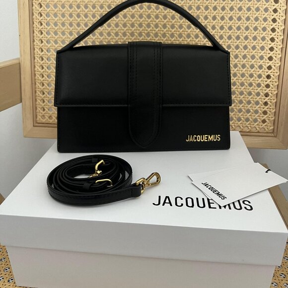Jacquemus Handbags - Le grand Bambino Crossbody flap bag